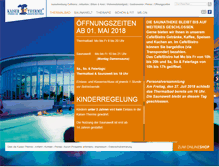Tablet Screenshot of kaiser-therme.de